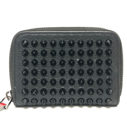 Christian Louboutin Coin case leather black Studs
