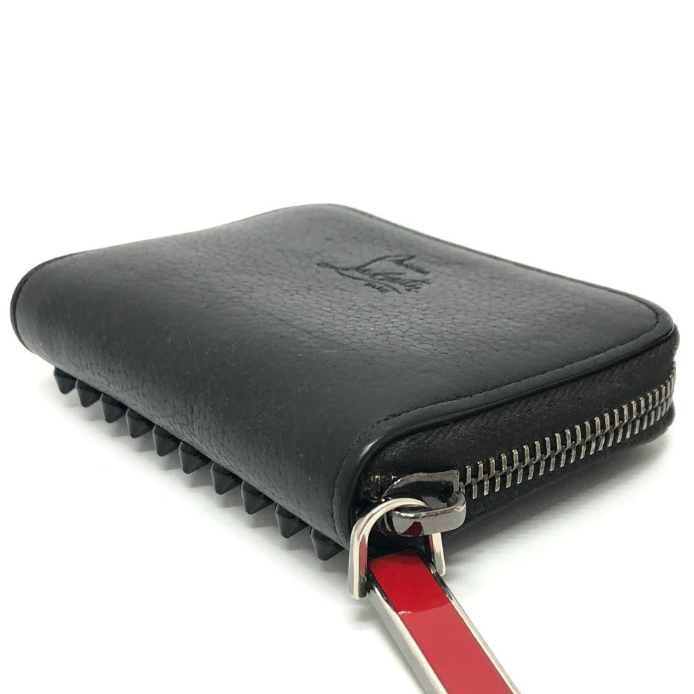 Christian Louboutin Coin case leather black Studs