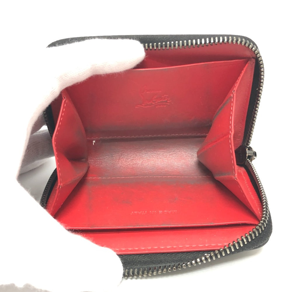 Christian Louboutin Coin case leather black Studs