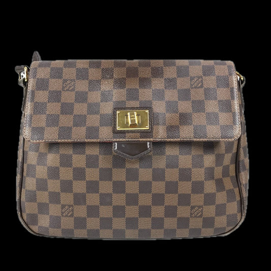 LOUIS VUITTON Shoulder Bag N41178 Damier canvas Brown Damier Buzaslowsbury