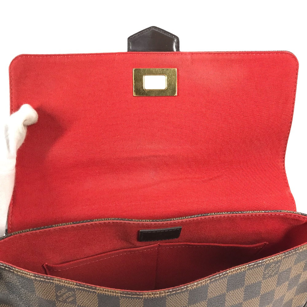 LOUIS VUITTON Shoulder Bag N41178 Damier canvas Brown Damier Buzaslowsbury