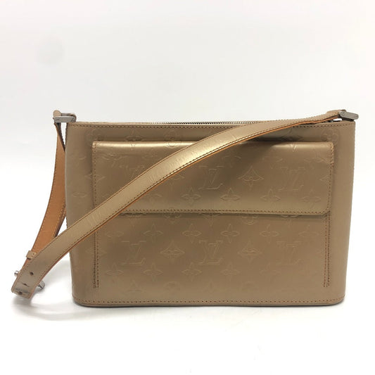 LOUIS VUITTON Shoulder Bag M55127 Monogram mat leather beige Monogram mat Alston