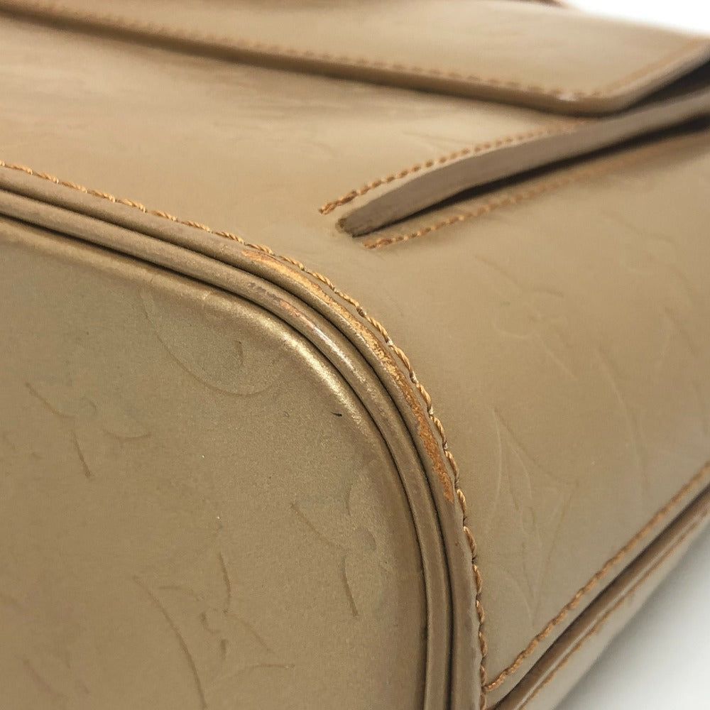 LOUIS VUITTON Shoulder Bag M55127 Monogram mat leather beige Monogram mat Alston