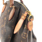 LOUIS VUITTON Handbag M44543 Monogram canvas Brown Monogram Rivory PM