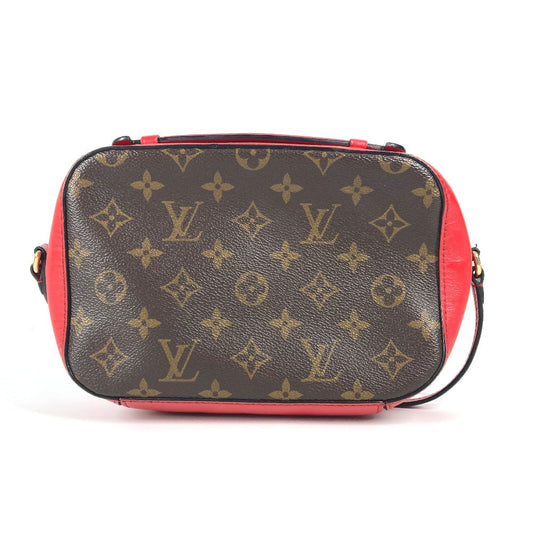 LOUIS VUITTON Shoulder Bag M43556 Monogram canvas Brown Monogram Saintonge
