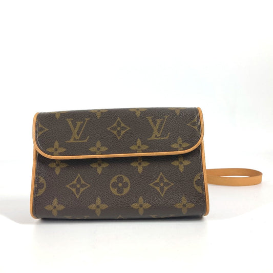 LOUIS VUITTON Waist bag M51855 Monogram canvas Brown Monogram Pochette Florentine