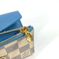 LOUIS VUITTON Trifold wallet N60219 Damier Azur Canvas blue Damier Azur Portefeuille Zoe