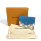 LOUIS VUITTON Trifold wallet N60219 Damier Azur Canvas blue Damier Azur Portefeuille Zoe
