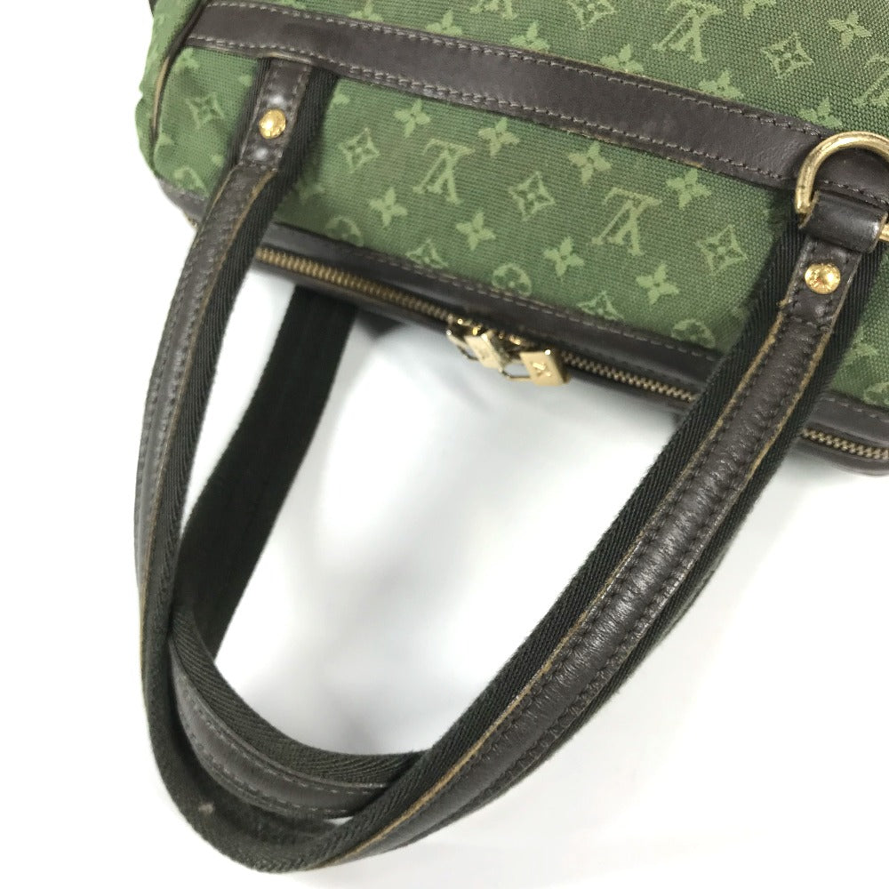 LOUIS VUITTON Handbag M92415 Monogram mini canvas khaki Monogram mini Josephine PM Women Used Authentic