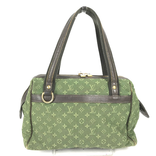 LOUIS VUITTON Handbag M92415 Monogram mini canvas khaki Monogram mini Josephine PM Women Used Authentic