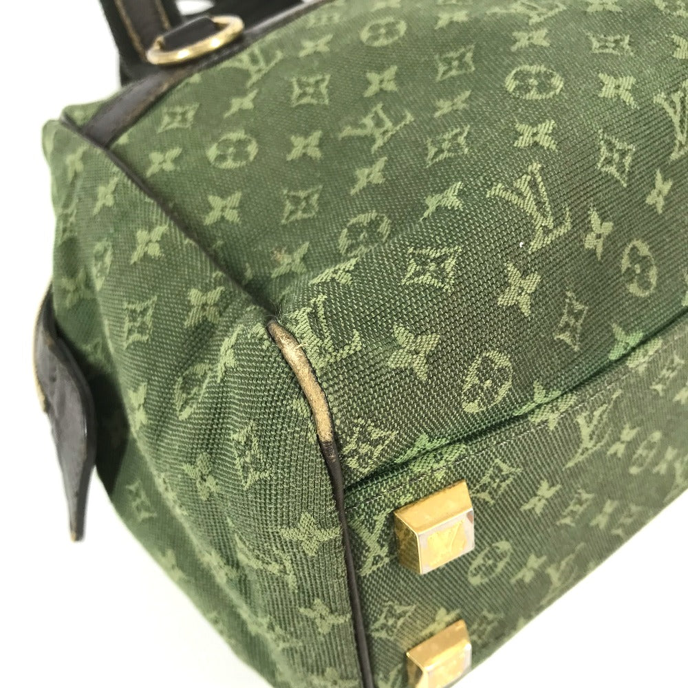 LOUIS VUITTON Handbag M92415 Monogram mini canvas khaki Monogram mini Josephine PM Women Used Authentic