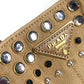 PRADA Handbag canvas beige Canapa logo studs