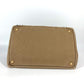 PRADA Handbag canvas beige Canapa logo studs