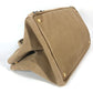 PRADA Handbag canvas beige Canapa logo studs