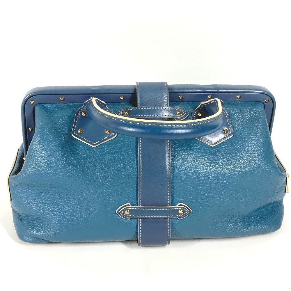 LOUIS VUITTON Handbag M91807 Suhari leather blue Suhari Angénieux PM