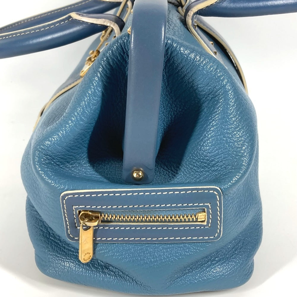 LOUIS VUITTON Handbag M91807 Suhari leather blue Suhari Angénieux PM