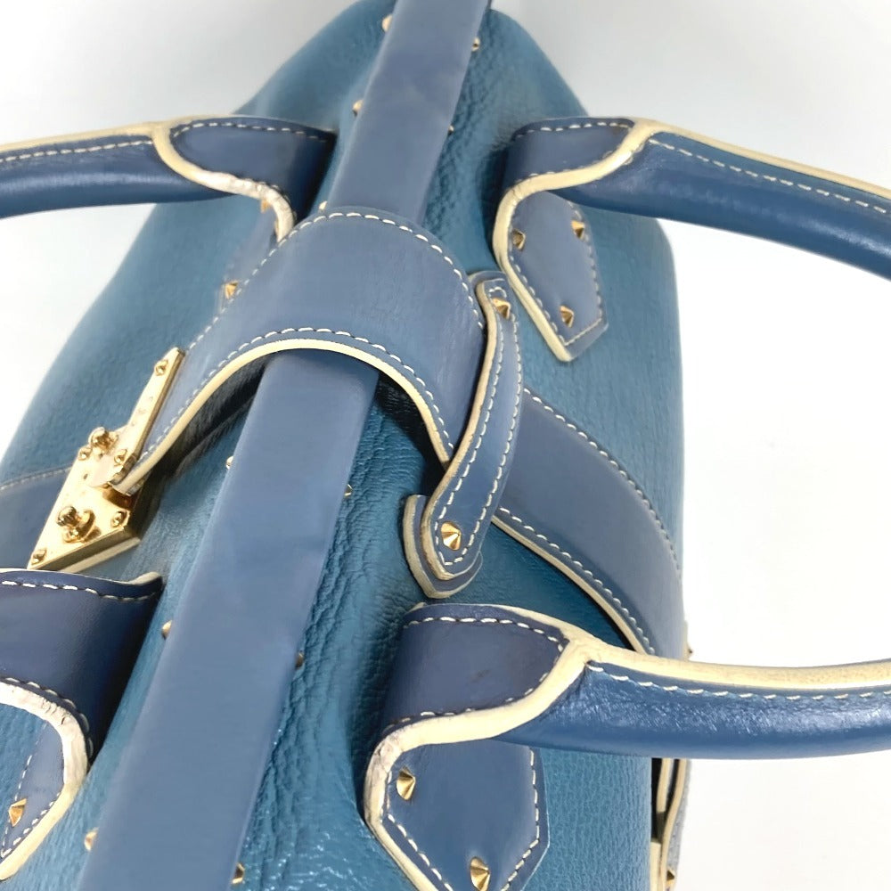 LOUIS VUITTON Handbag M91807 Suhari leather blue Suhari Angénieux PM