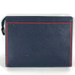 LOUIS VUITTON business bag Taiga Leather Navy Taiga Pochette Voyage