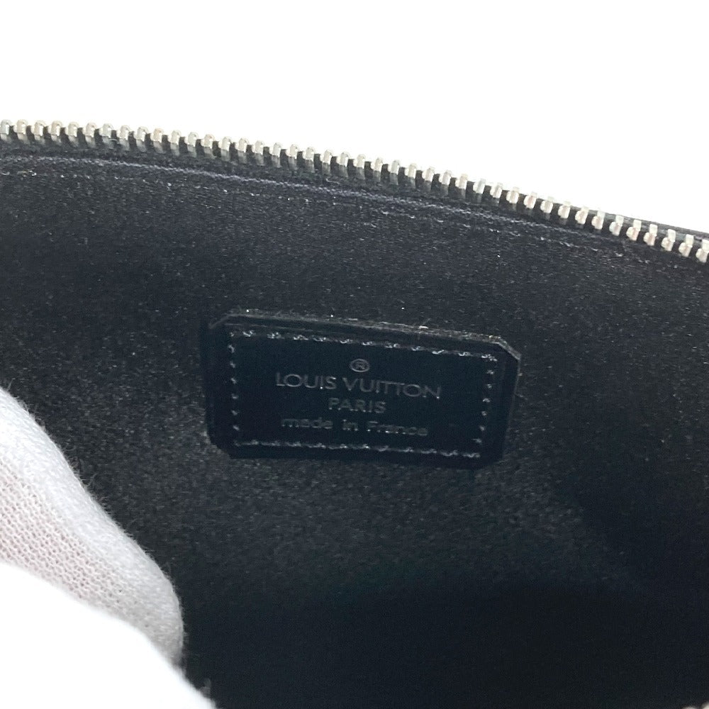 LOUIS VUITTON Handbag M92146 Satin / leather black Monogram satin Little Alma