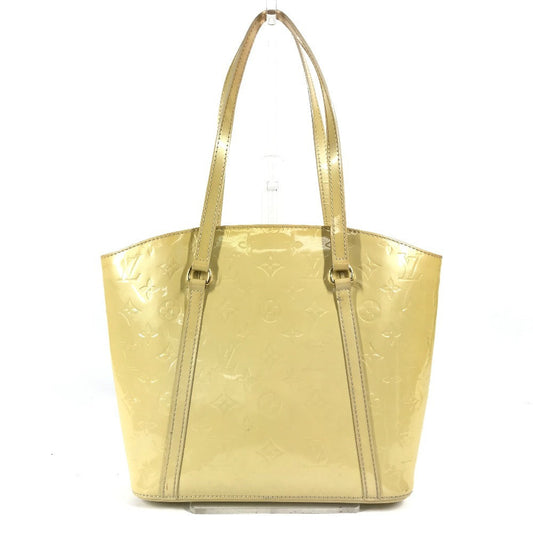 LOUIS VUITTON Shoulder Bag M91743 Monogram Vernis white Monogram Vernis Avalon MM Women Used Authentic