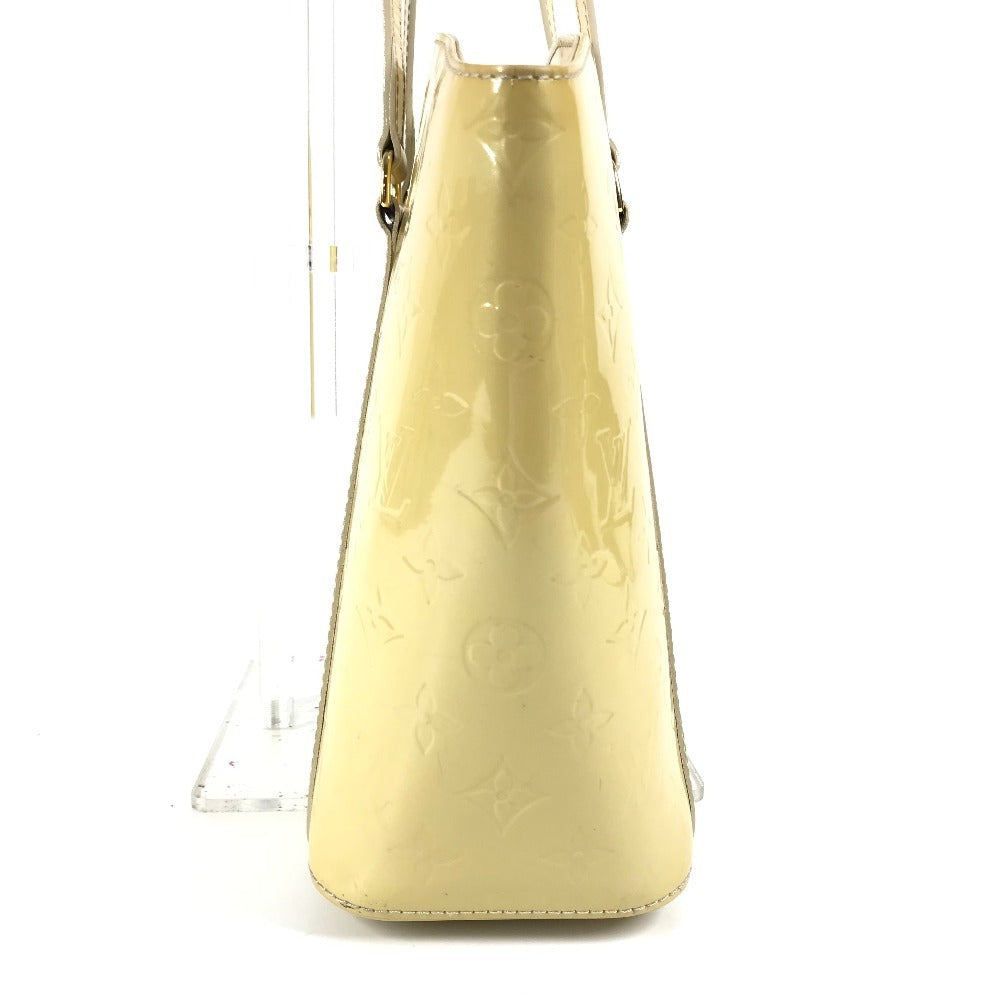 LOUIS VUITTON Shoulder Bag M91743 Monogram Vernis white Monogram Vernis Avalon MM Women Used Authentic