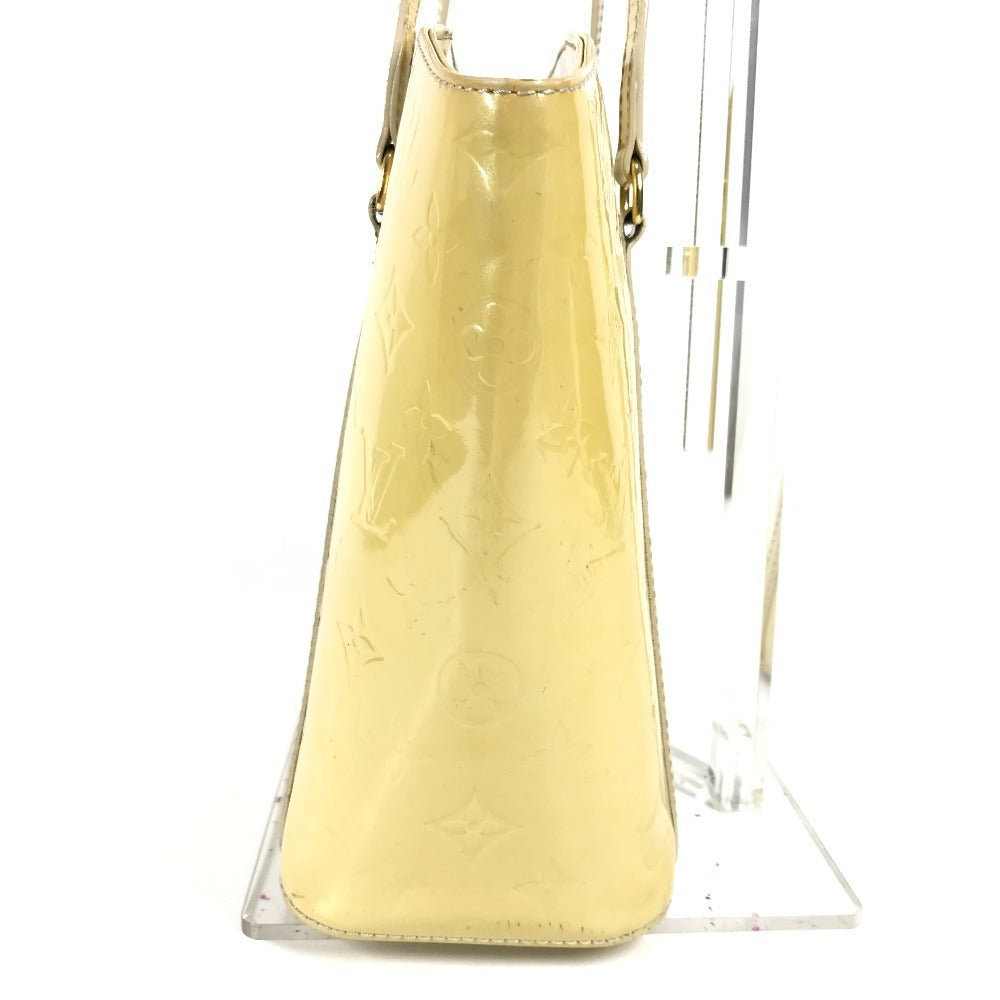LOUIS VUITTON Shoulder Bag M91743 Monogram Vernis white Monogram Vernis Avalon MM Women Used Authentic
