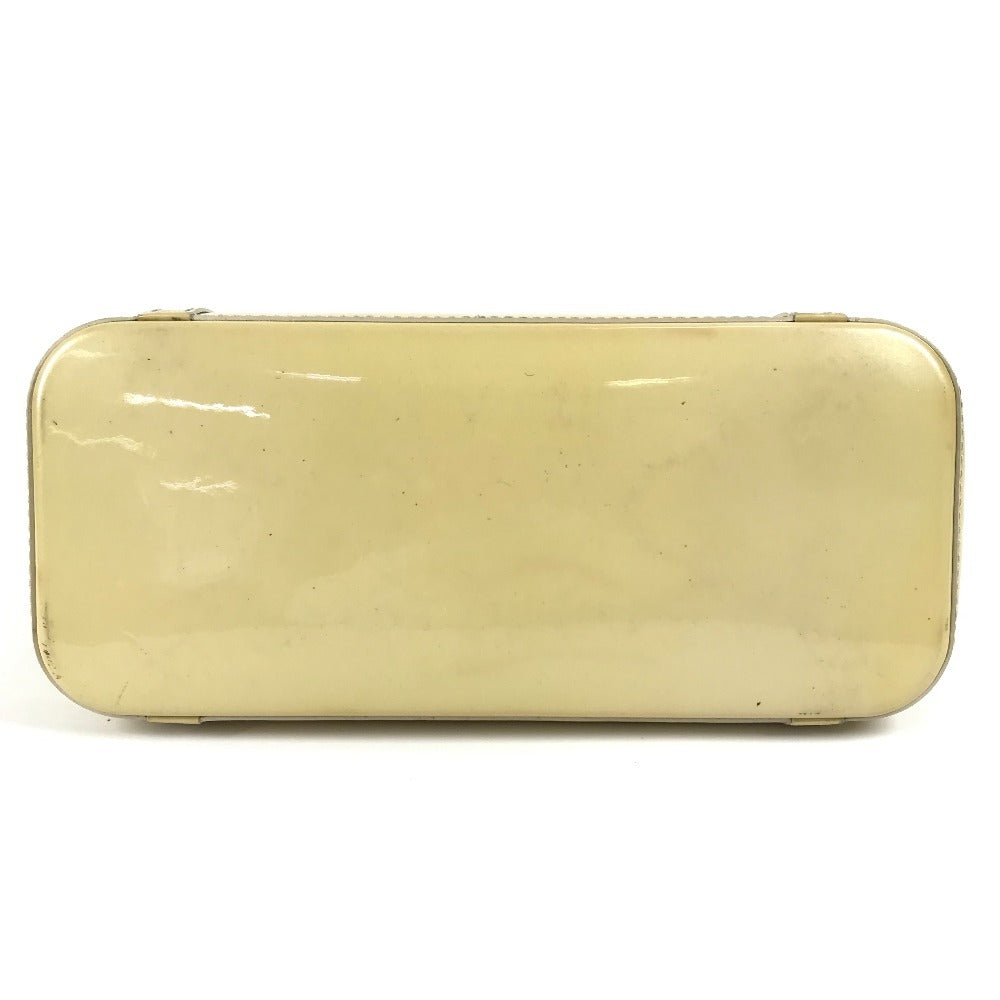 LOUIS VUITTON Shoulder Bag M91743 Monogram Vernis white Monogram Vernis Avalon MM Women Used Authentic