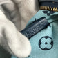 LOUIS VUITTON Shoulder Bag M93769 canvas blue Eyeall Kaba PM Escal