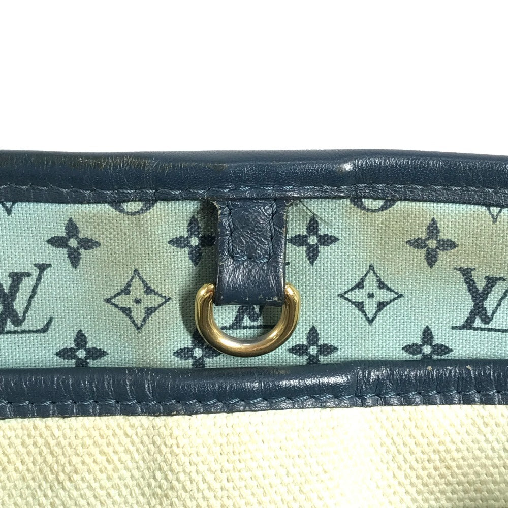 LOUIS VUITTON Shoulder Bag M93769 canvas blue Eyeall Kaba PM Escal