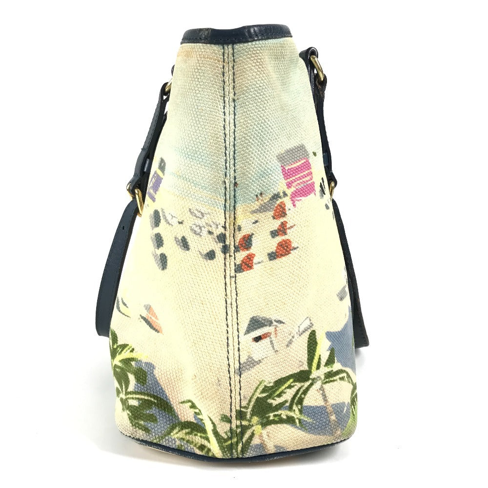 LOUIS VUITTON Shoulder Bag M93769 canvas blue Eyeall Kaba PM Escal