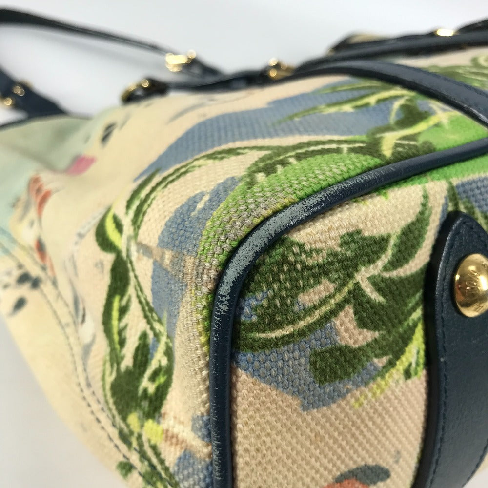 LOUIS VUITTON Shoulder Bag M93769 canvas blue Eyeall Kaba PM Escal
