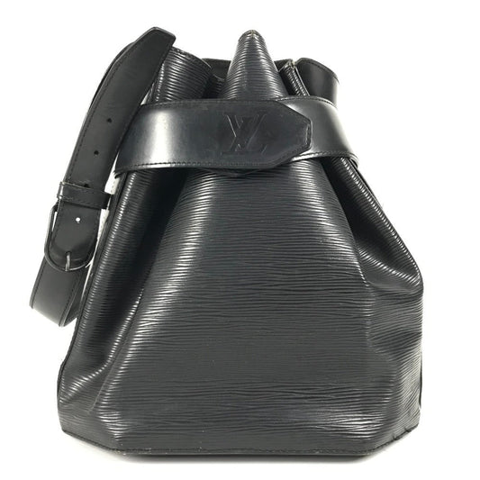 LOUIS VUITTON Shoulder Bag M80157 Epi Leather black Epi Sac de Paul PM Women Used Authentic