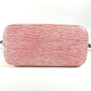 LOUIS VUITTON Shoulder Bag M54546 , Epi Denim Leather Red Epi denim Neverfull MM Women Used Authentic