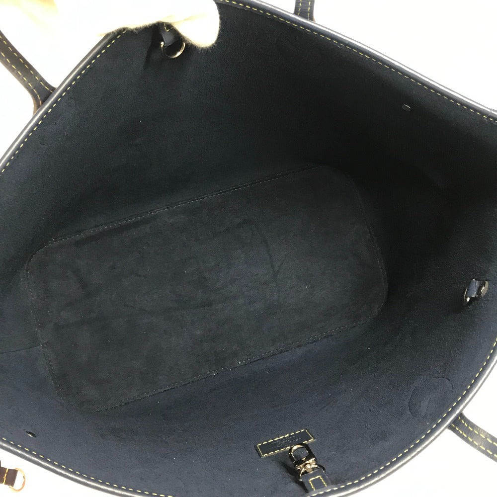 LOUIS VUITTON Shoulder Bag M54546 , Epi Denim Leather Red Epi denim Neverfull MM Women Used Authentic