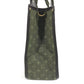 LOUIS VUITTON Handbag M92327 Monogram mini canvas khaki Monogram mini Suck Catlin Women Used Authentic