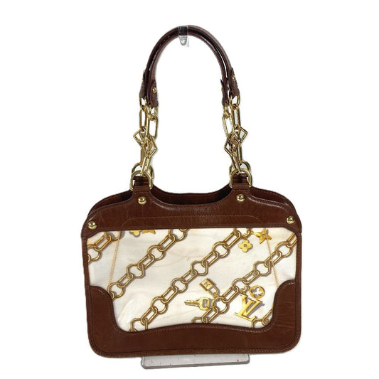 LOUIS VUITTON Shoulder Bag M95157 Plastics/Leather Brown Monogram charm Hippo