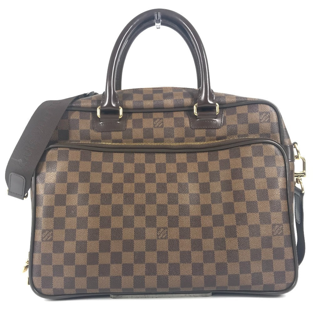 LOUIS VUITTON Business bag N23252 Damier canvas Brown Damier Ikar
