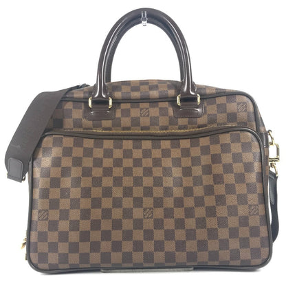 LOUIS VUITTON Business bag N23252 Damier canvas Brown Damier Ikar