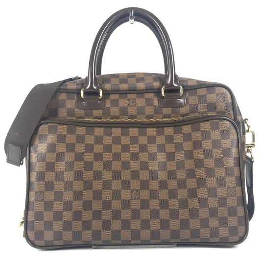 LOUIS VUITTON Business bag N23252 Damier canvas Brown Damier Ikar