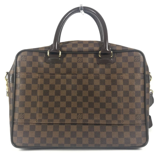 LOUIS VUITTON Business bag N23252 Damier canvas Brown Damier Ikar