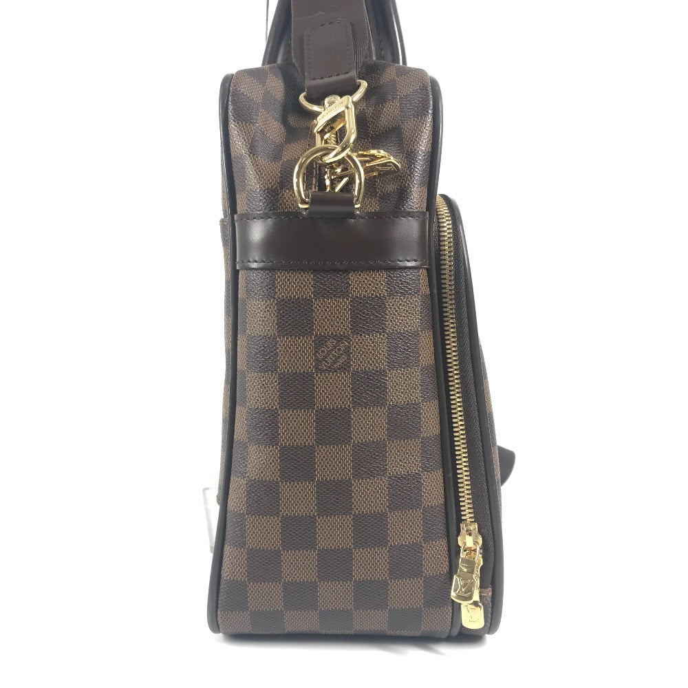 LOUIS VUITTON Business bag N23252 Damier canvas Brown Damier Ikar