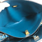 LOUIS VUITTON Tote Bag M55023 Taurillon Clemence Leather blue Mira MM