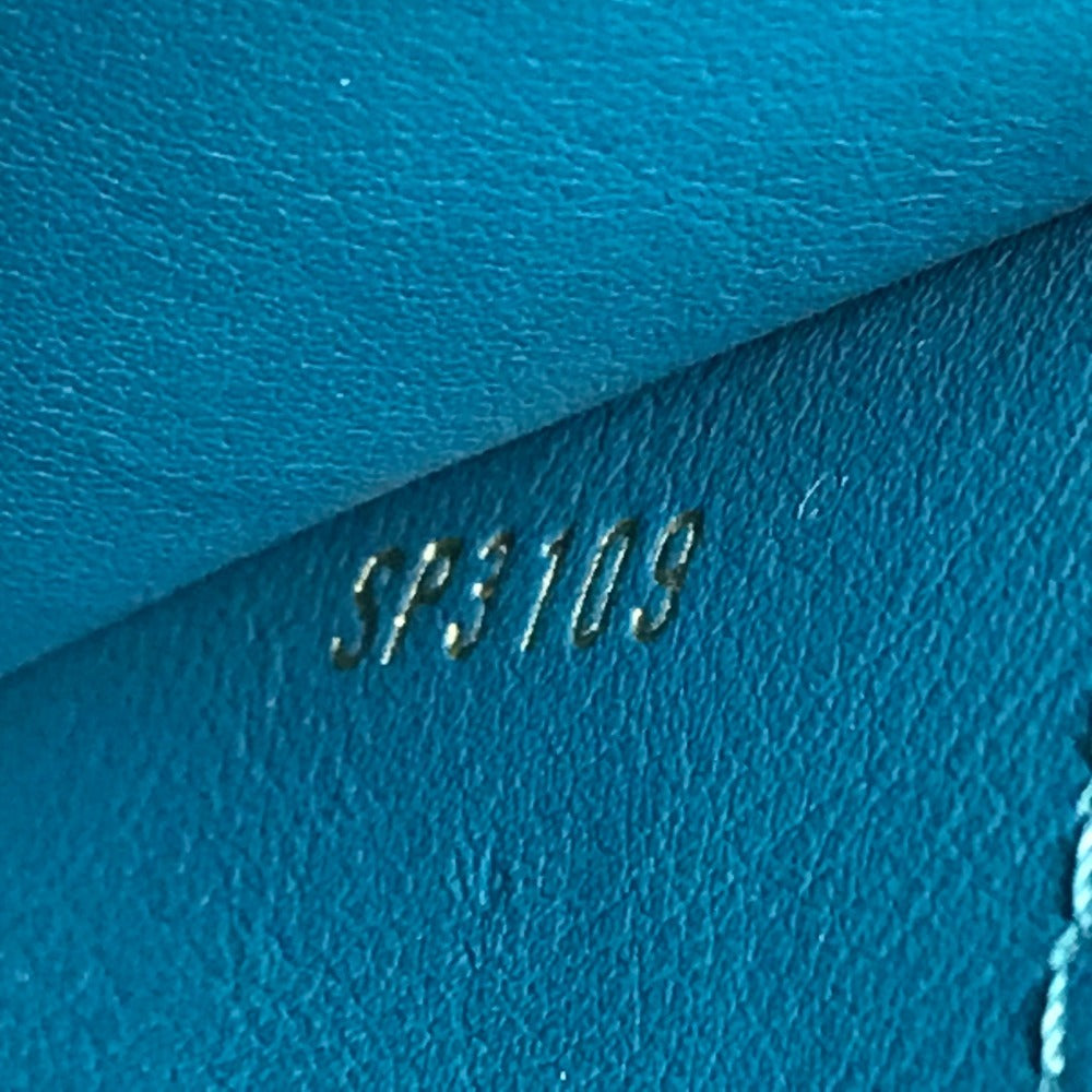LOUIS VUITTON Tote Bag M55023 Taurillon Clemence Leather blue Mira MM