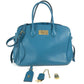 LOUIS VUITTON Tote Bag M55023 Taurillon Clemence Leather blue Mira MM
