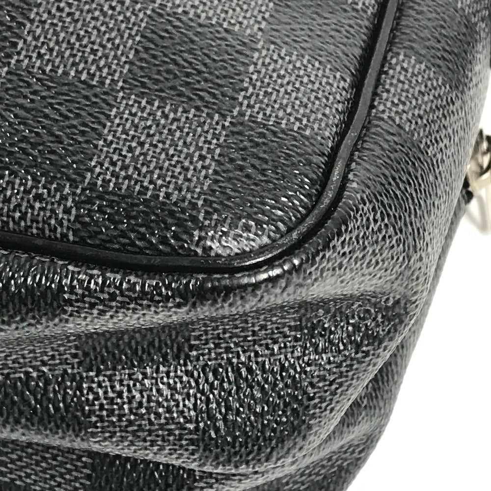 LOUIS VUITTON Shoulder Bag N41446 Damier Grafitto Canvas black Damier Graphite Rem