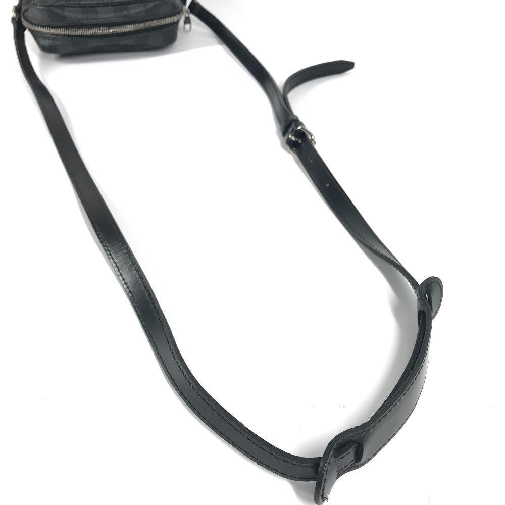 LOUIS VUITTON Shoulder Bag N41446 Damier Grafitto Canvas black Damier Graphite Rem