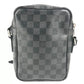 LOUIS VUITTON Shoulder Bag N41446 Damier Grafitto Canvas black Damier Graphite Rem