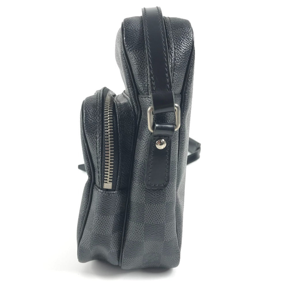 LOUIS VUITTON Shoulder Bag N41446 Damier Grafitto Canvas black Damier Graphite Rem