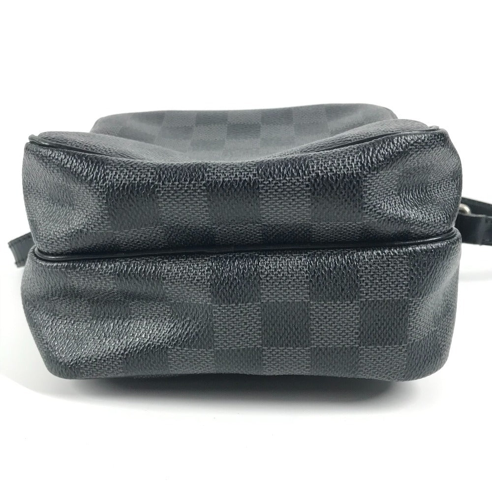 LOUIS VUITTON Shoulder Bag N41446 Damier Grafitto Canvas black Damier Graphite Rem