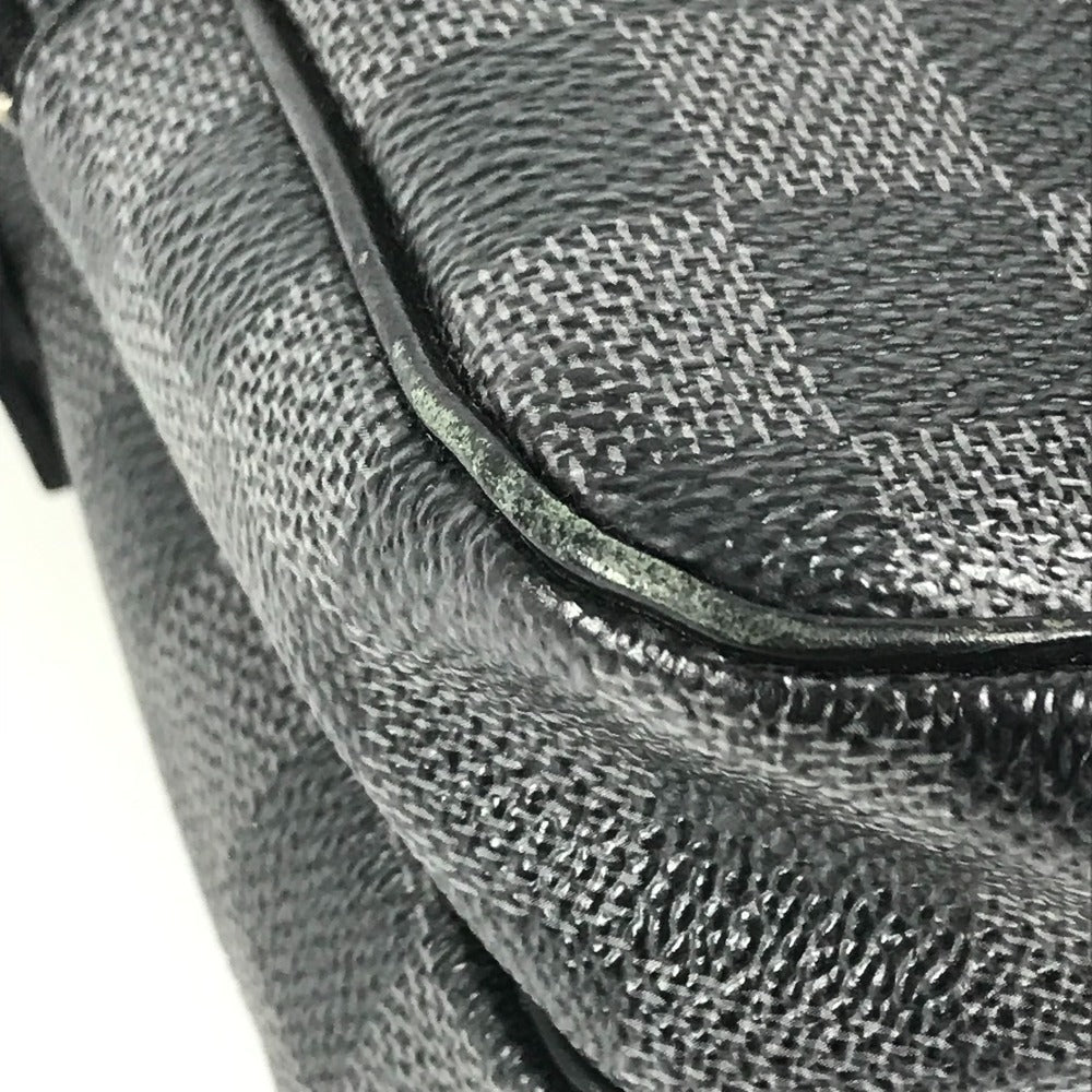 LOUIS VUITTON Shoulder Bag N41446 Damier Grafitto Canvas black Damier Graphite Rem
